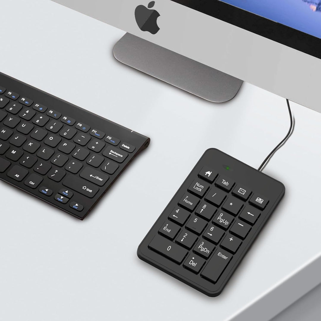 Kabelgebundener USB-C-Nummernblock, 23 Tasten, Typ-C-Ziffernblock, verbesserte Version der USB-Tasta