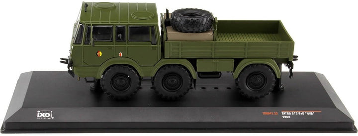 Ixo kompatibel mit Tatra 813 6x6 NVA 1968 Oliv grün Modellauto 1:43 Models