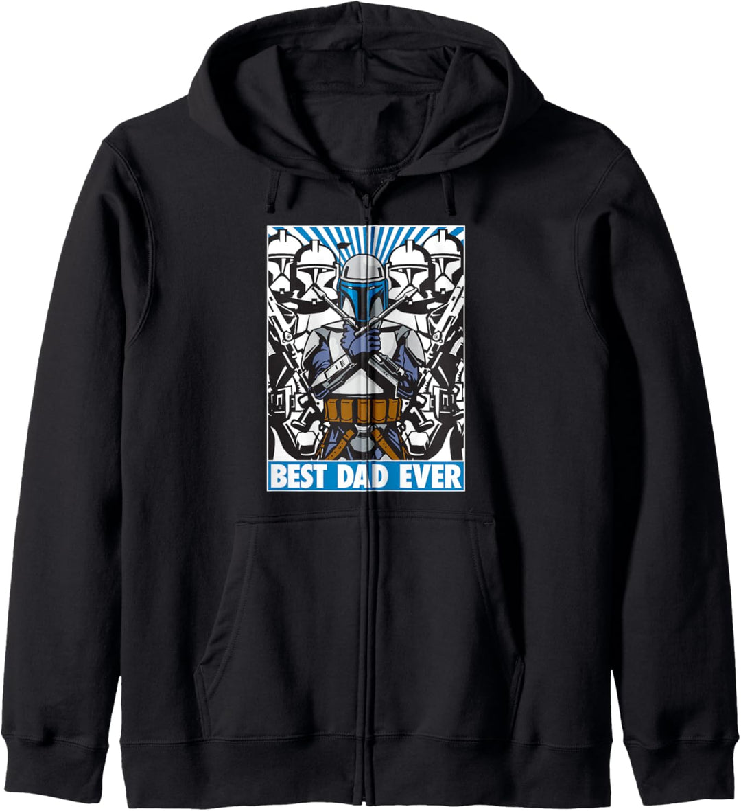 Star Wars Vatertag Jango Fett Best Dad Ever Kapuzenjacke