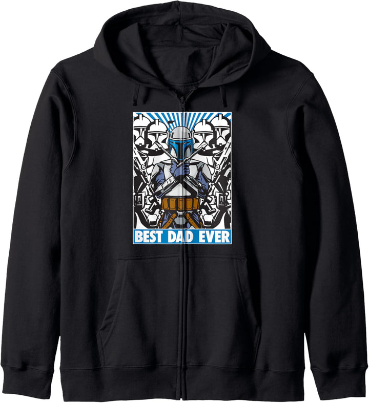 Star Wars Vatertag Jango Fett Best Dad Ever Kapuzenjacke