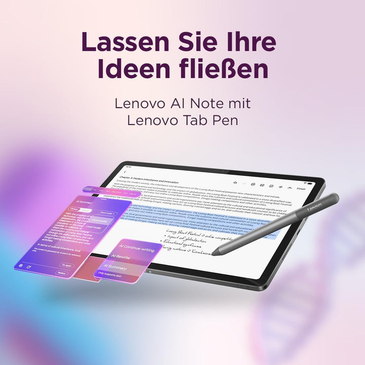 Lenovo Idea Tab Tablet | 11" 2.5K 16:10 LCD Display | MediaTek Dimensity 6300 | 8GB RAM | 128GB Spei