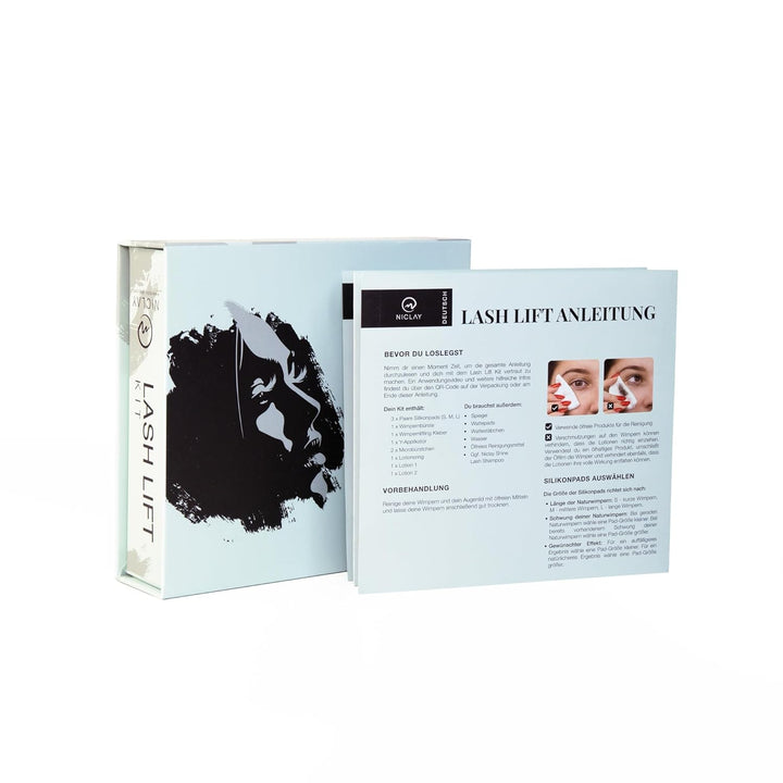 NICLAY Lash Lift Home Kit – Wimpernlifting Set für Zuhause, Lash Lift, Lifting, Lamination, Wimpernl