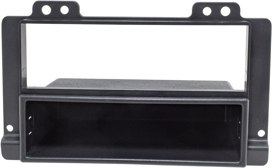tomzz Audio 2427-001 Radioblende Set kompatibel mit Landrover Freelander schwarz mit Radioadapter IS