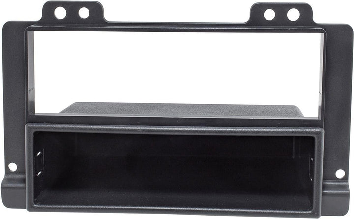 tomzz Audio 2427-001 Radioblende Set kompatibel mit Landrover Freelander schwarz mit Radioadapter IS