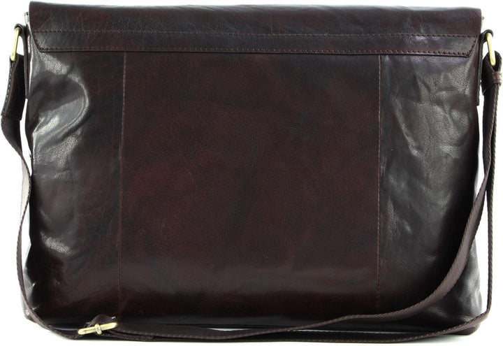 SADDLER Ryan Messenger Bag Dark Brown