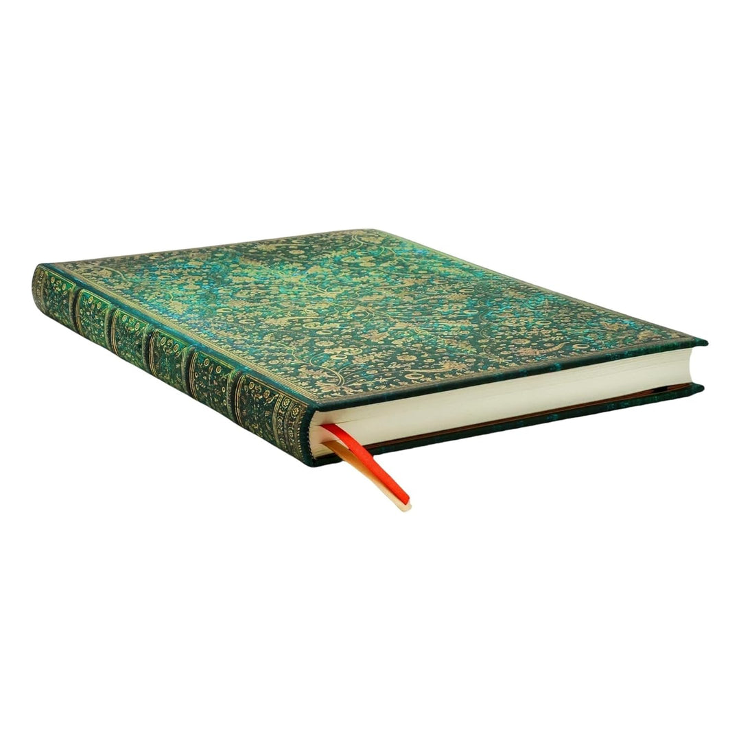 Paperblanks - Emerald Flower - Nature's Grace - Journal - Grande - Lined - Clasp - 128 Pg - 120 Gsm,