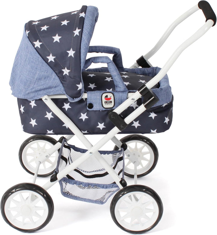 Bayer Chic 2000 - Puppenwagen Smarty, Kleiner Kinderpuppenwagen für Kinder ab 2 Jahren, Spielzeugkin