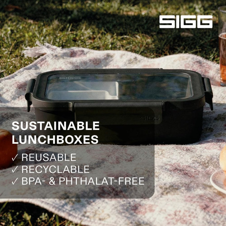 Sigg - NIMO Lunchbox L - Auslaufsicher - Trenner - Mikrowellen- & Spülmaschinengeeignet - BPA-frei -