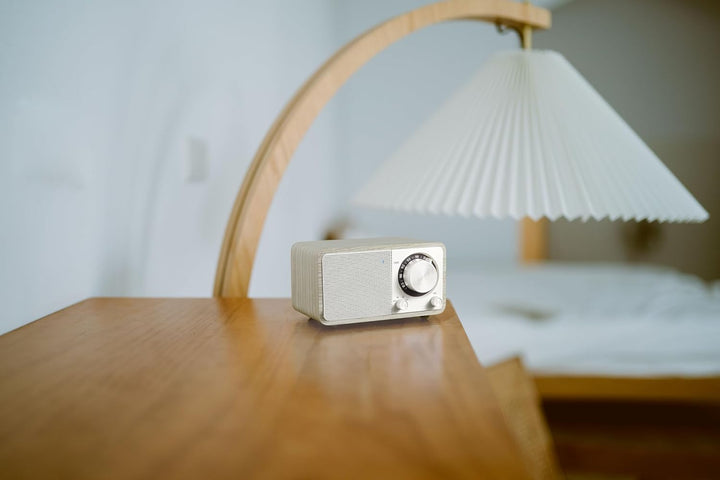 SANGEAN WR-7 Plus (2. Generation) – Kompaktes Retro Radio mit Bluetooth Lautsprecher, FM-Empfang, in