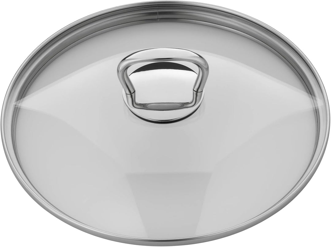 Silit Toskana Topfset Induktion 4-teilig, Kochtopf Set mit Glasdeckel, Edelstahl teilmattiert, Induk