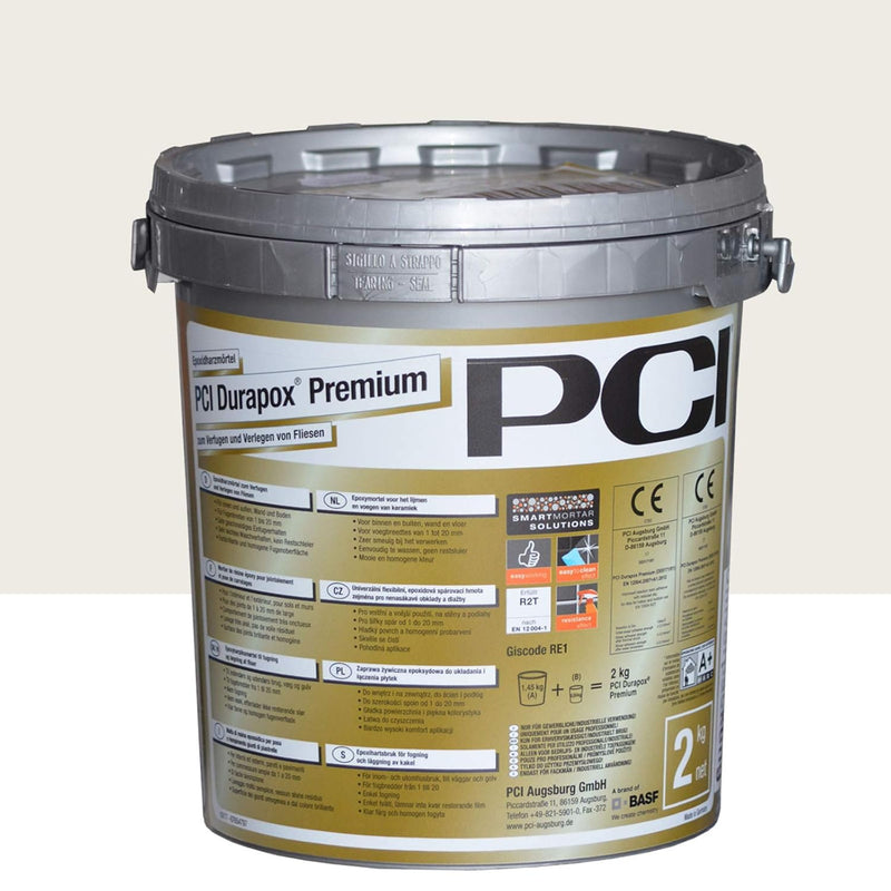 PCI Durapox Premium Reaktionsharz-Mörtel (2 kg, Pergamon) 2 kg Pergamon, 2 kg Pergamon