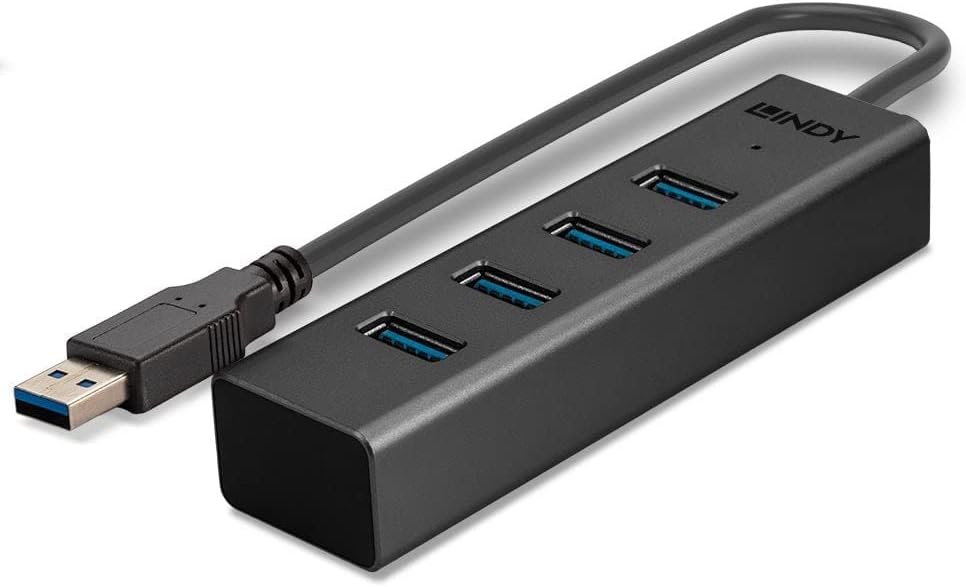 LINDY 43324 4 Port USB 3.0 Hub