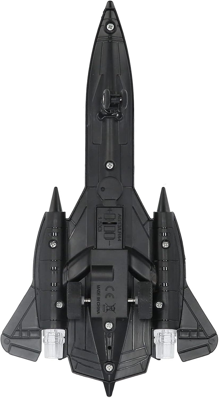Zerodis SR71 Blackbird Aufklärungsflugzeug Modell, Kinder Jungen Legierung Kunststoff Flugzeug Model