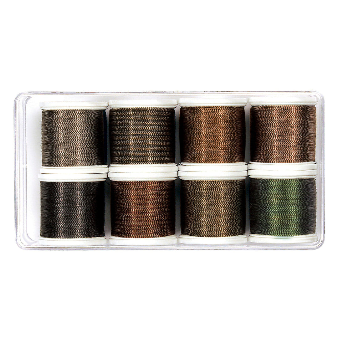 Madeira Geschenkbox: Metallisch: Soft: 8 x 200m: Spools, Sortiert