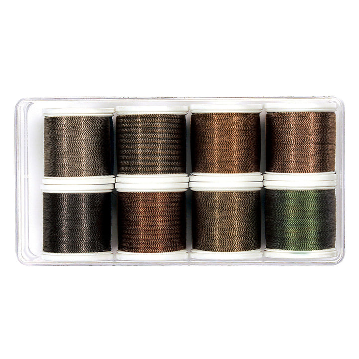 Madeira Geschenkbox: Metallisch: Soft: 8 x 200m: Spools, Sortiert