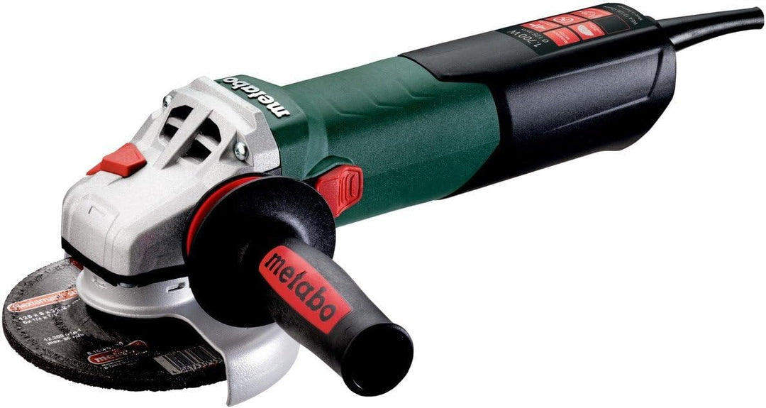 Metabo Winkelschleifer WEA 17-125 Quick (600534000) Karton, 1700 Watt, Scheiben-Ø: 125 mm, Leerlaufd