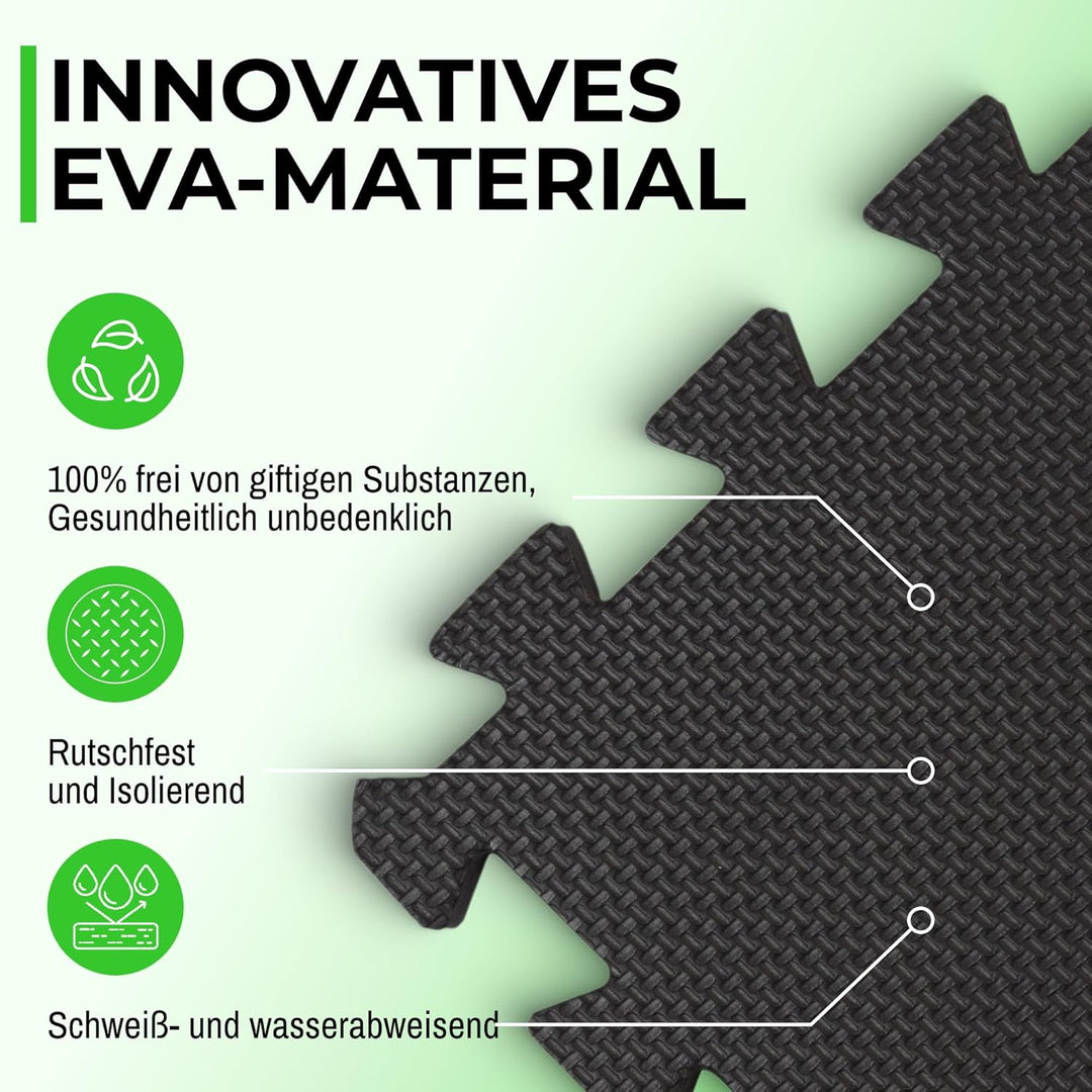 BodenMax Bodenschutzmatte Sportmatte Puzzlematte Fitnessmatte rutschfest Bodenschutz Pool Unterlegma