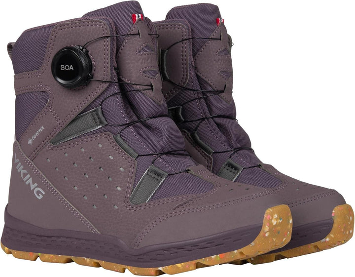 Viking Unisex Kinder po High 2 GTX Boa R Warm Ankle Boot 31 EU Weit Plum, 31 EU Weit Plum