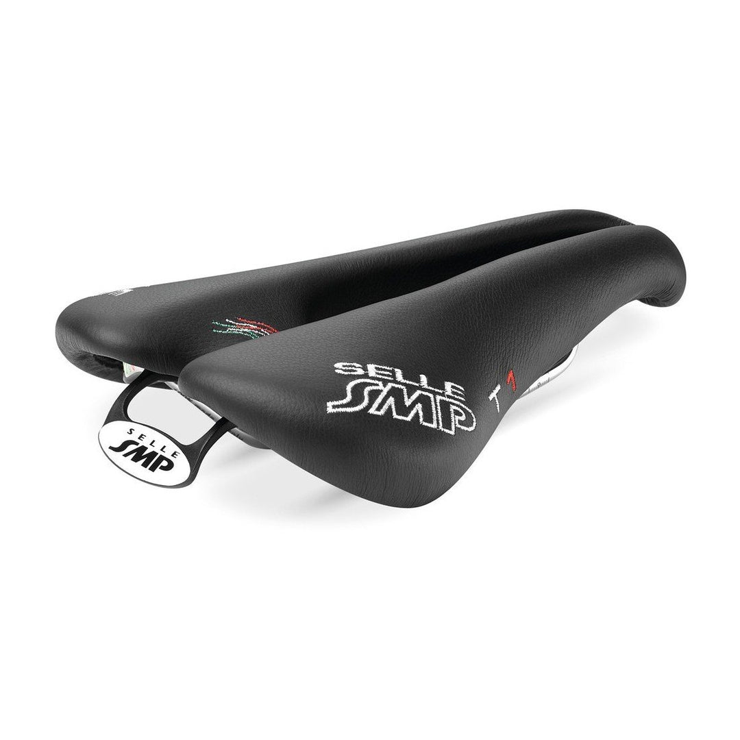 MTB Fahrrad Sattel SMP Triathlon T1 Schwarz, Schwarz