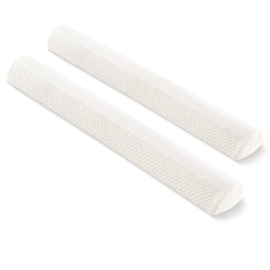 HBselect 2 Bettgitter Memory Schaumgummi mit abziebarer Decke für Kleinkind Baby Kinder voll weich B