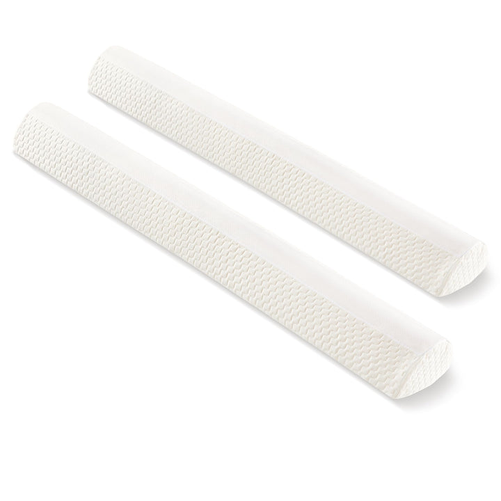 HBselect 2 Bettgitter Memory Schaumgummi mit abziebarer Decke für Kleinkind Baby Kinder voll weich B