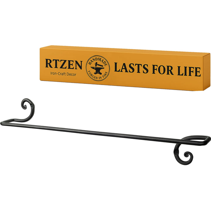 Swirls Towel Bar Hanger Holder Wall Hanger For Bathroom Or Kitchen, Handmade By RTZEN-Décor A11, Lar