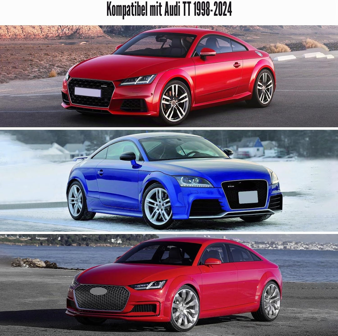Halbe Autoabdeckung Ersatz für Audi TT 1998-2024, Softtop-Dachschutz-Autoabdeckung Wasserdicht, Halb