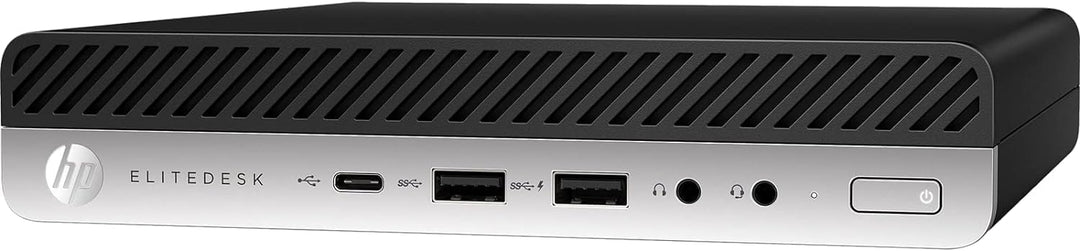 HP EliteDesk 705 G4 Mini PC Desktop, Windows 10 Pro Office 2021 AMD Ryzen 5 Pro 2400GE 3.20 GHz, RAM