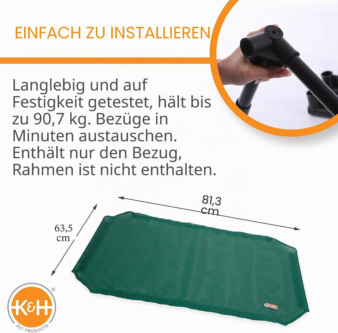K&amp;H Pet Products Original Ersatzbezug für Haustierbett, für alle Jahreszeiten, Grösse M, 63,5 x 81,3