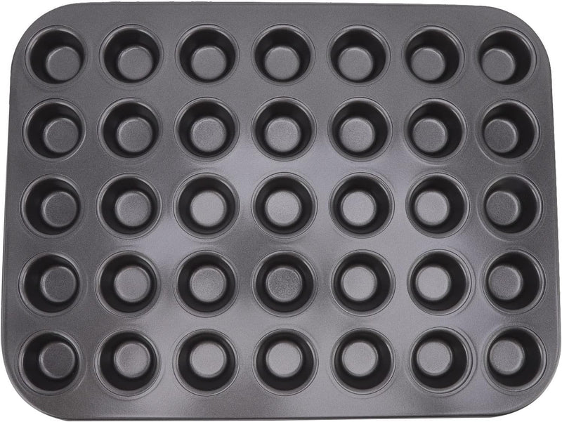 Antihaft-Backformen, Mini-Muffinformen und Cupcake-Pfanne, 25/35 Tassen, Backformen aus Karbonstahl(