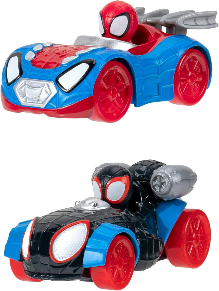 Spidey und seine Super-Freunde SNF0202 - Metall Fahrzeug City Track Set, Spielzeug ab 3 Jahren