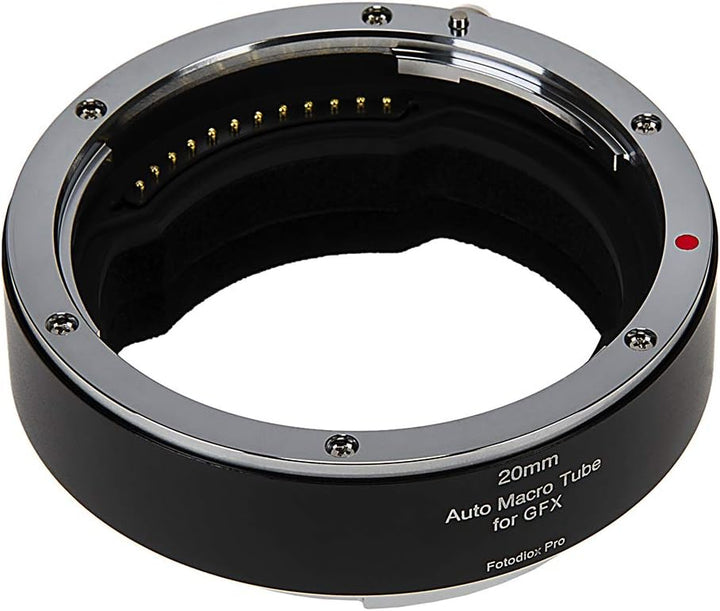 Fotodiox Pro 20mm Automatic Macro Extension Tube Compatible with Fujifilm GFX G-Mount Cameras Auto E
