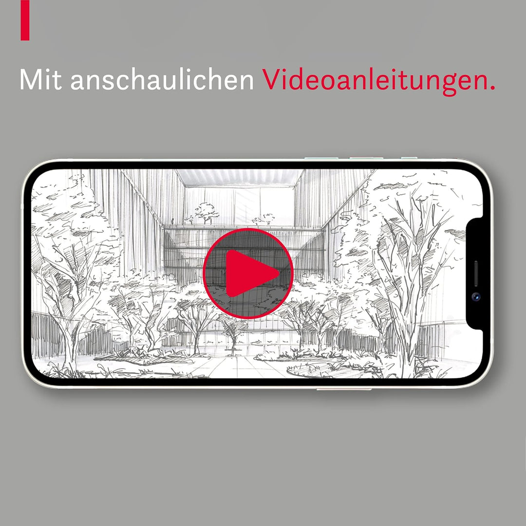 Architektur zeichnen leicht gemacht: Mit leicht verständlichen Anleitungen, vielen Übungen, Tipps un