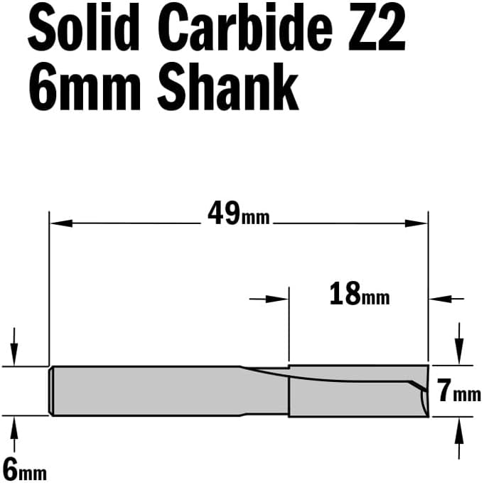 CMT ORANGE TOOLS 711.070.11 - NUTFRÄSERHM S=6 D=7X18 CMT 711.070.11, CMT 711.070.11