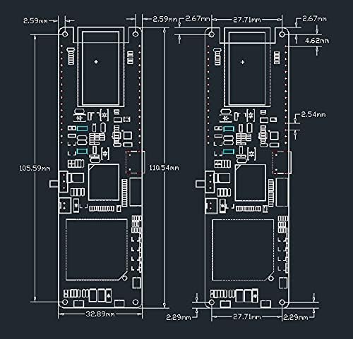 LILYGO T-SIM7000G Solar Ladegerät ESP32-WROVER-B Chip 2G(GSM) NB SIM GPS Antenne CH9102F 16MB TTGO E