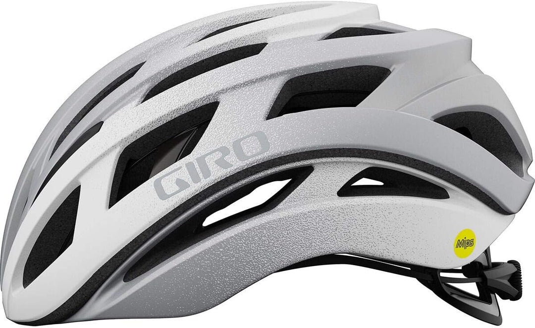 Giro Herren Helios Spherical Helm S Matte White/Silver Fade 22, S Matte White/Silver Fade 22