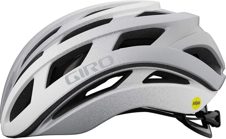 Giro Herren Helios Spherical Helm S Matte White/Silver Fade 22, S Matte White/Silver Fade 22