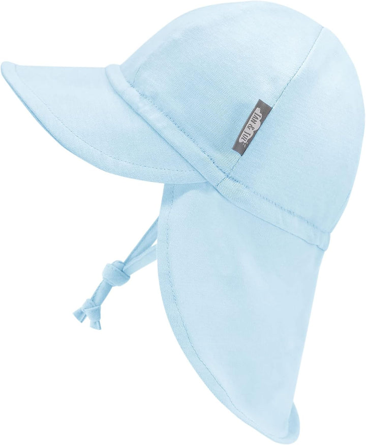 Jan & Jul Sonnenhut aus Baumwolle mit UPF 50+ UV-Schutz für Baby Junge und Mädchen 3-6 Monate Babybl