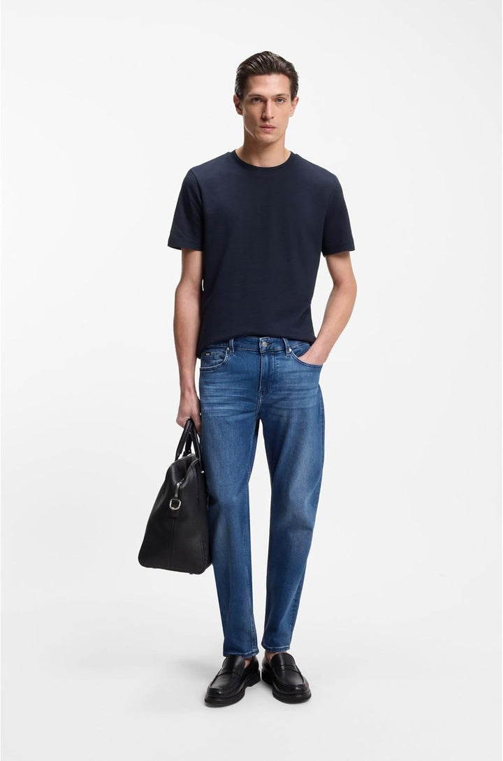BOSS Herren Hugo Boss H-re.maine Jeans 30W / 34L Mittelblau420, 30W / 34L Mittelblau420