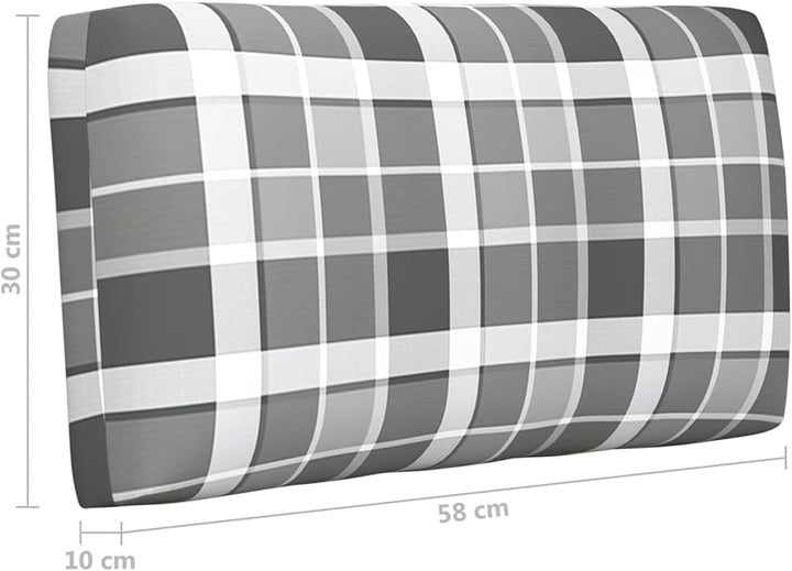 vidaXL Kiefernholz Grau Imprägniert Garten Ecksofa Modular Palettensofa Sofa Lounge Einzelsofa Palet