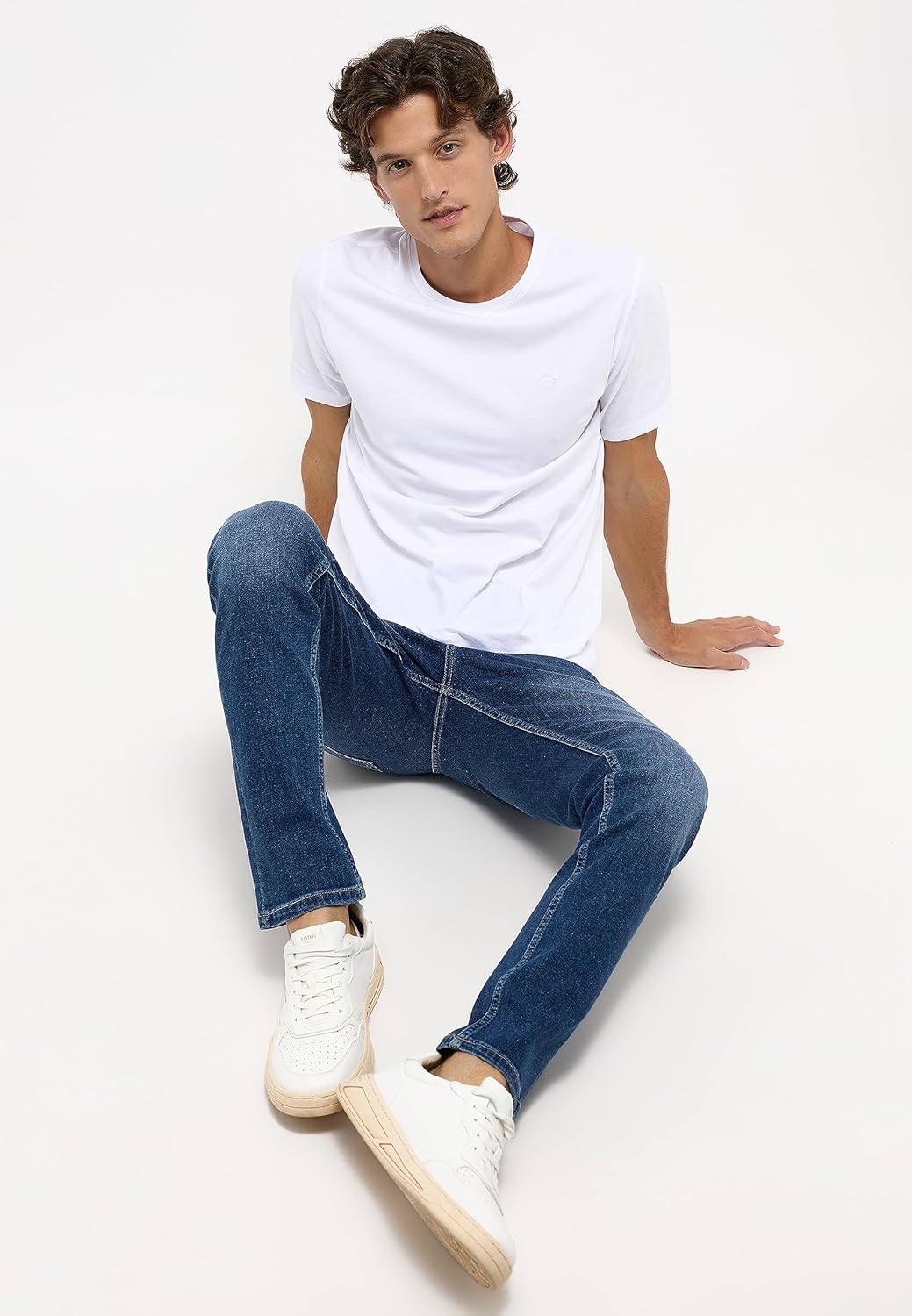MUSTANG Herren Jeans Hose Style Orlando Slim 28W / 30L Blau, 28W / 30L Blau