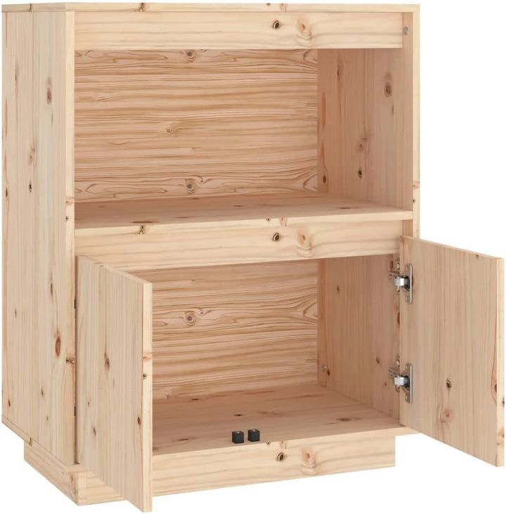 FIRBNUS Aufbewahrungsschrank 60x34x75 cm Bücherschranks Beistellschrank Beistelltisch Badezimmerschr