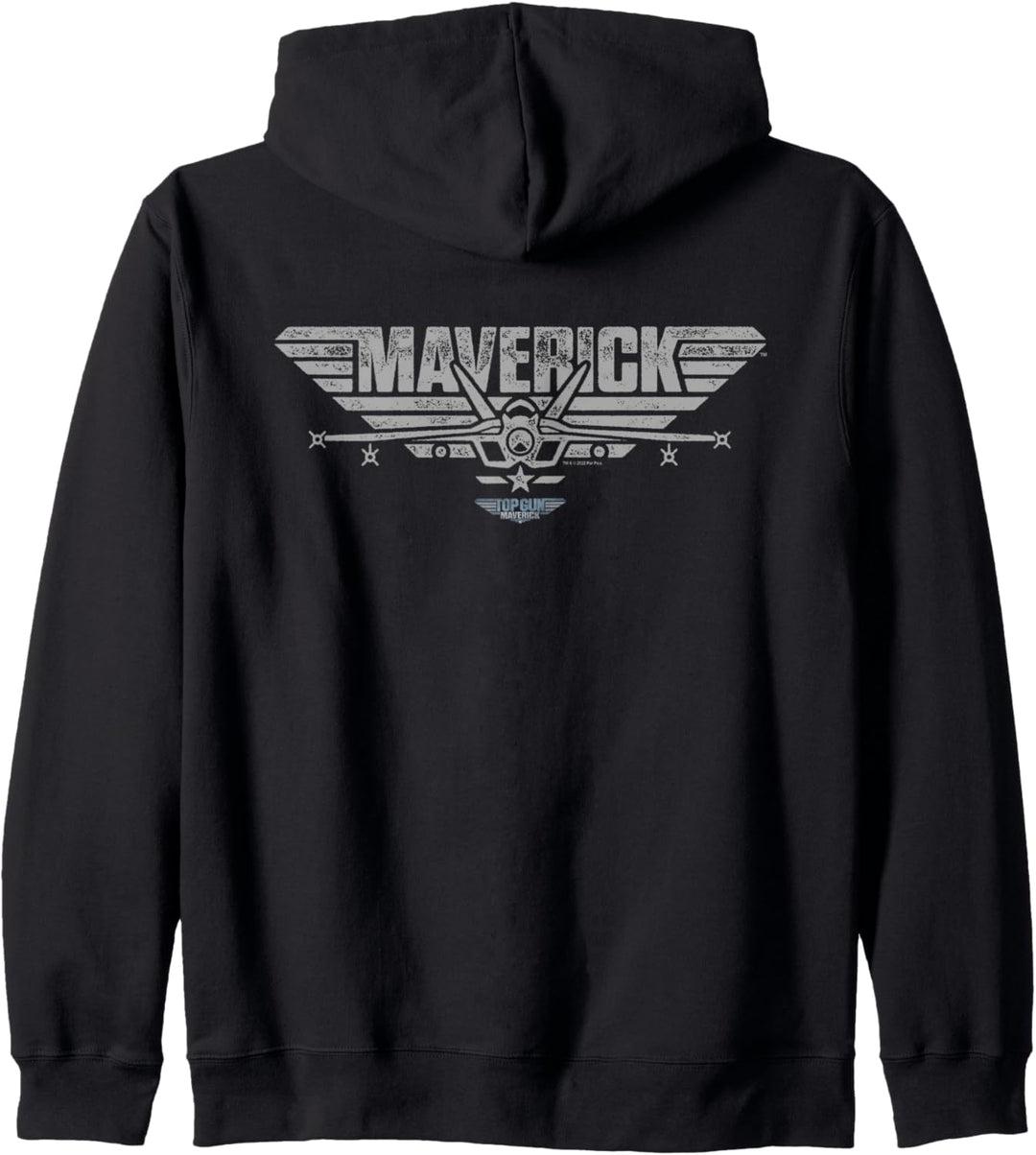 Top Gun Maverick Plane Logo Kapuzenjacke