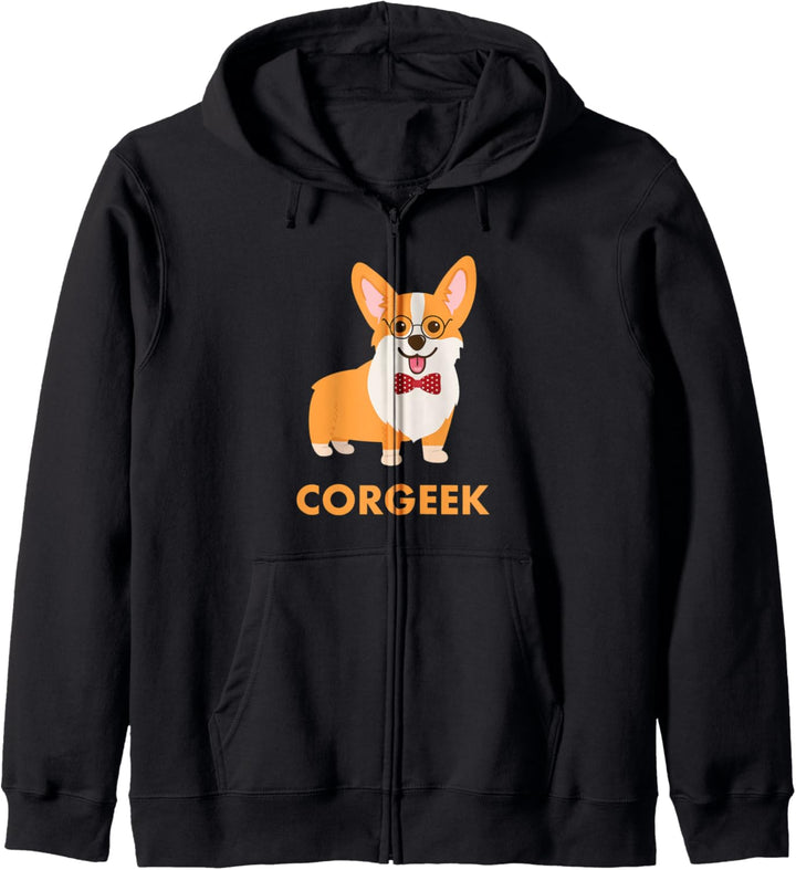 Pembroke Welsh Corgi Hund - Corgeek Kapuzenjacke