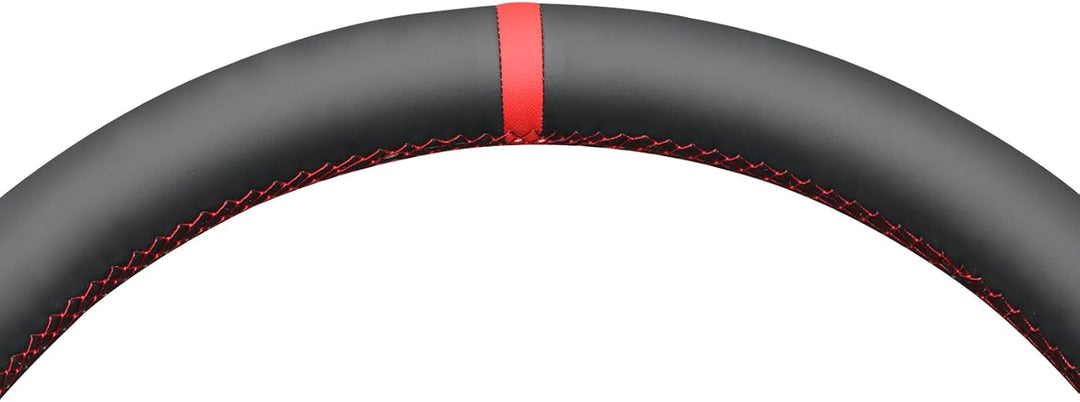 MEWANT Lenkradbezug Kompatibel mit Golf 4 für Passat B5 für Polo MK6 für Seat Leon 1M für Fabia 1(6Y