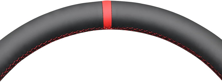 MEWANT Lenkradbezug Kompatibel mit Golf 4 für Passat B5 für Polo MK6 für Seat Leon 1M für Fabia 1(6Y