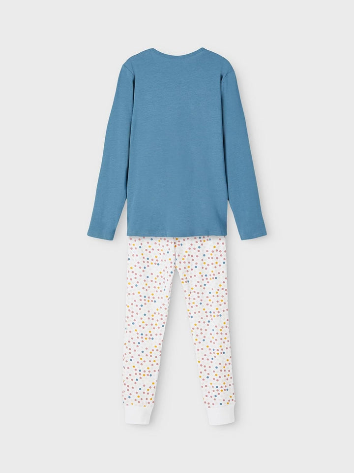 NAME IT Mädchen Nkfnightset Real Teal Unicorn Noos Pajama Set (2er Pack) 86-92 Real Teal, 86-92 Real