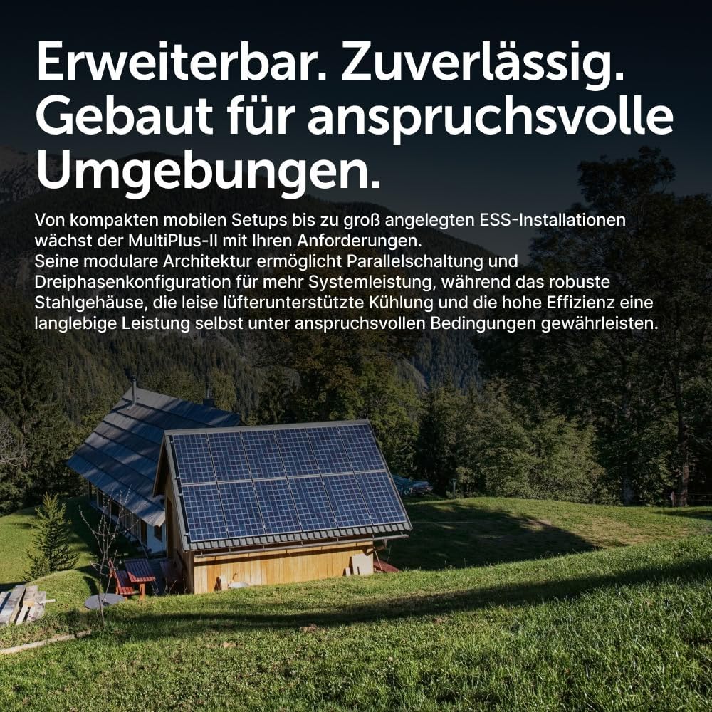 Victron Energy MultiPlus-II Reiner Sinus Wechselrichter 70 Amp Batterie Ladegerät, Spannungswandler,