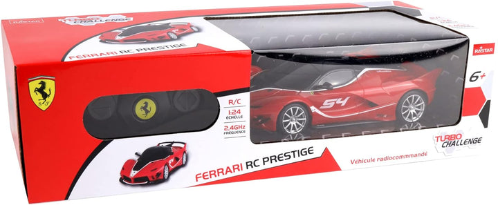 TURBO CHALLENGE - Ferrari FXX Evo - RC Prestige - 095604 - Ferngesteuertes Auto - Rot - 1/24 - Batte