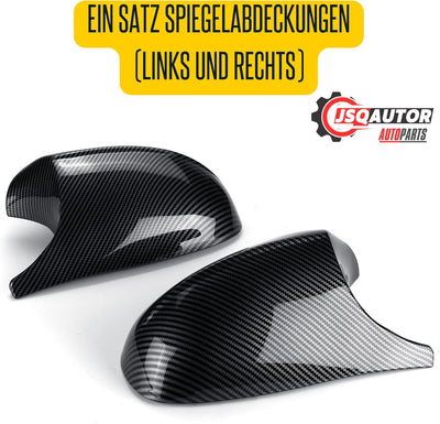 Spiegelkappen Aussenspiegel Abdeckung passend für BMW 3er E90 E91 E92 E93 Auto Tuning Zubehör Aussen